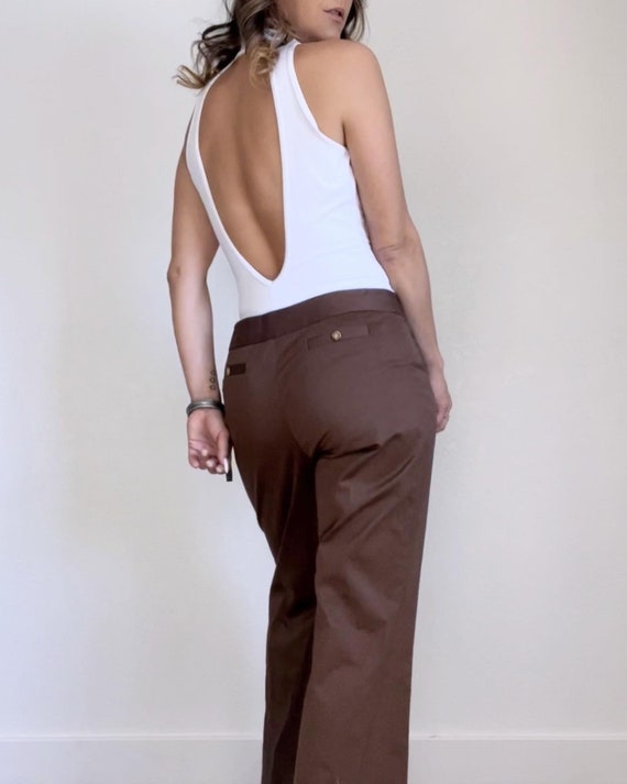 Chocolate Chino Pants - DEADSTOCK - 90s Vintage - NWT