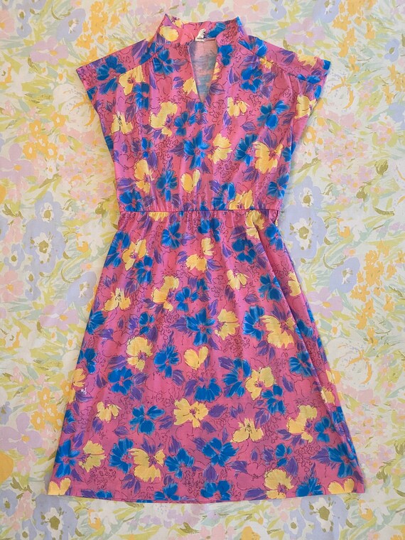 Hey Sarah Sun Dress - 1970s Vintage - image 2
