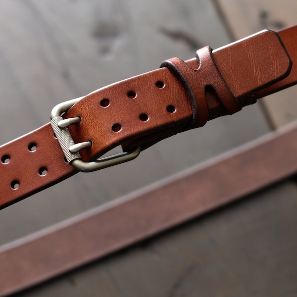 Cinto de couro masculino | Cinto de couro de 1,5" de largura | Cinto de couro personalizado | Cinto de couro para homens | Cinto de couro natural | Estilo M