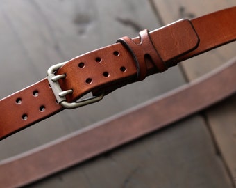 Men's Leather Belt | 1.5" Wide Leather Belt | Custom Leather Belt | Leather Belt for Men | Natural Leather Belt | M-style