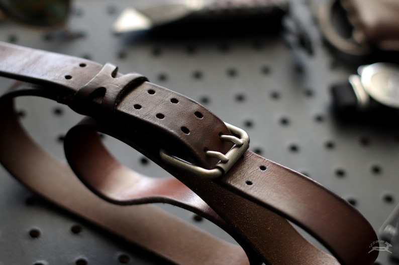 Men's Leather Belt | 1.5" Wide Leather Belt | Custom Leather Belt | Leather Belt for Men | Natural Leather Belt | M-style image 12