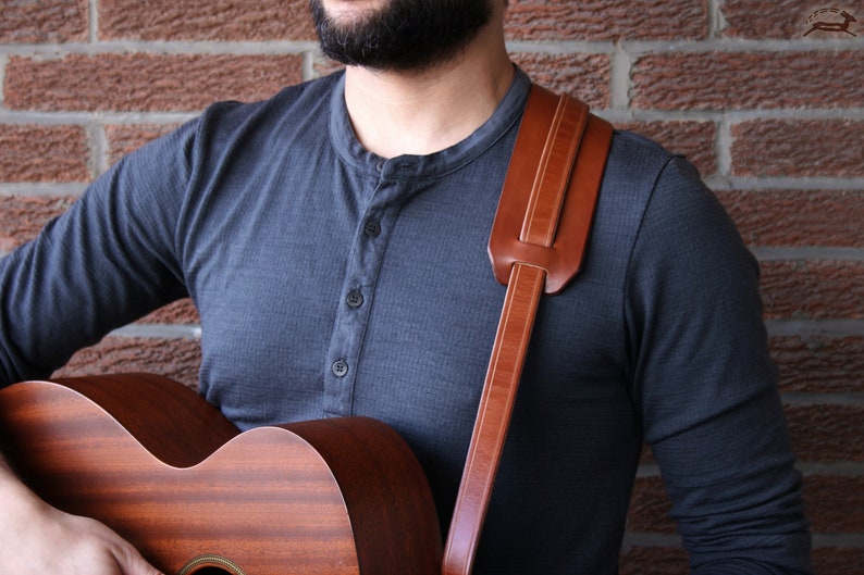 Leather Guitar Strap Custom Guitar Strap Handmade Guitar Etsy