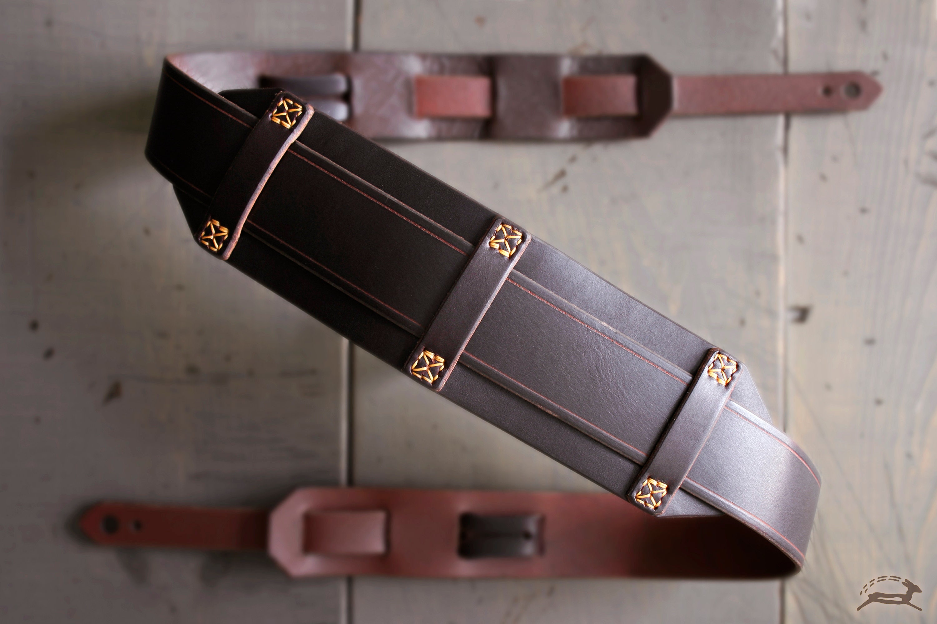 Leather Guitar Strap Guitar Belt Handmade Guitar Gifts Etsy