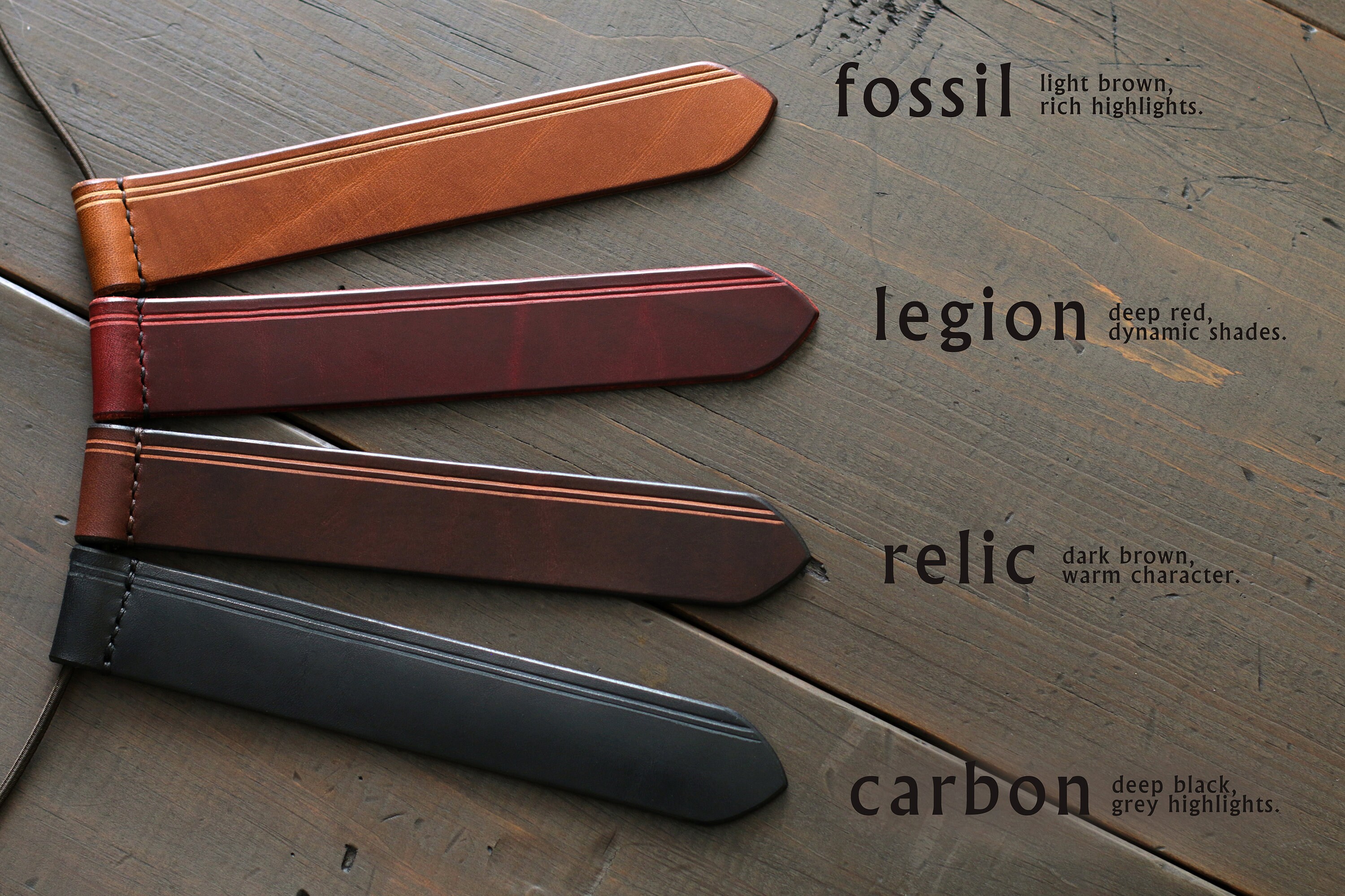 Skinny Leather Guitar Strap for Folk or Country Musician