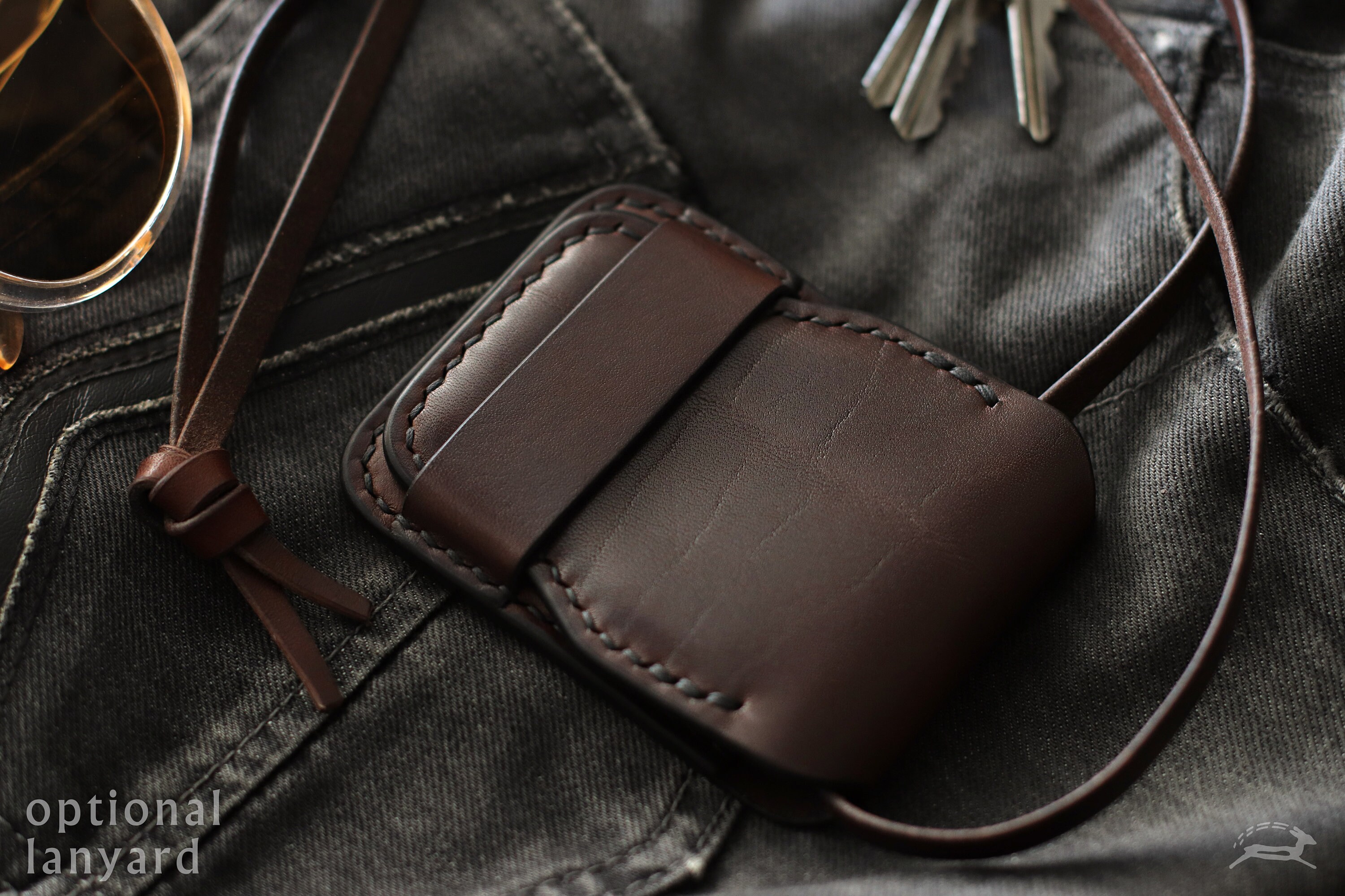 Minimalist Wallet With Leather Card Holder Mens Wallet - Etsy
