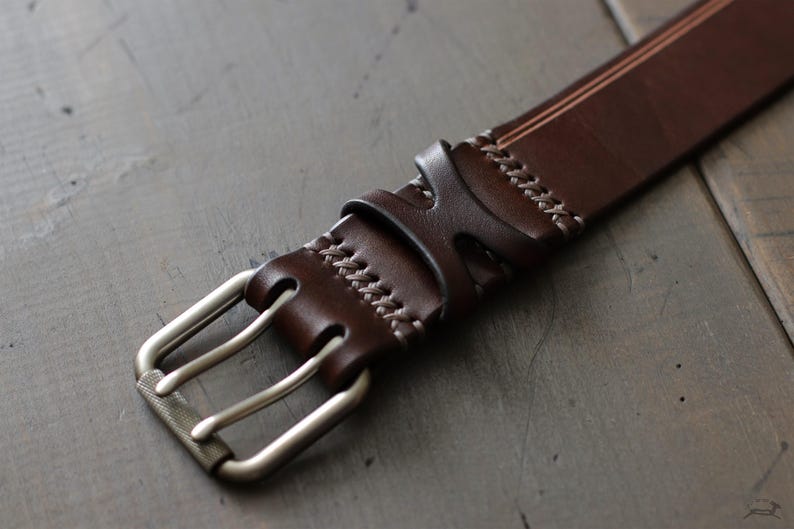 Men's Leather Belt | 1.5" Wide Leather Belt | Custom Leather Belt | Leather Belt for Men | Natural Leather Belt | M-style image 15