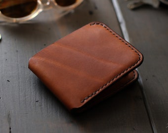 Leather Wallet Mens Gift | Bifold Wallet | Custom Wallet | Engraved Wallet | Billfold Wallets for Men | Small Wallet | Mens Wallet EDC