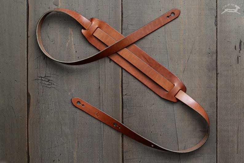 Leather Guitar Strap | Custom Guitar Strap | Handmade Guitar Strap | Personalized Guitar | Acoustic Guitar | Bass Guitar Gifts | FOLK style image 13