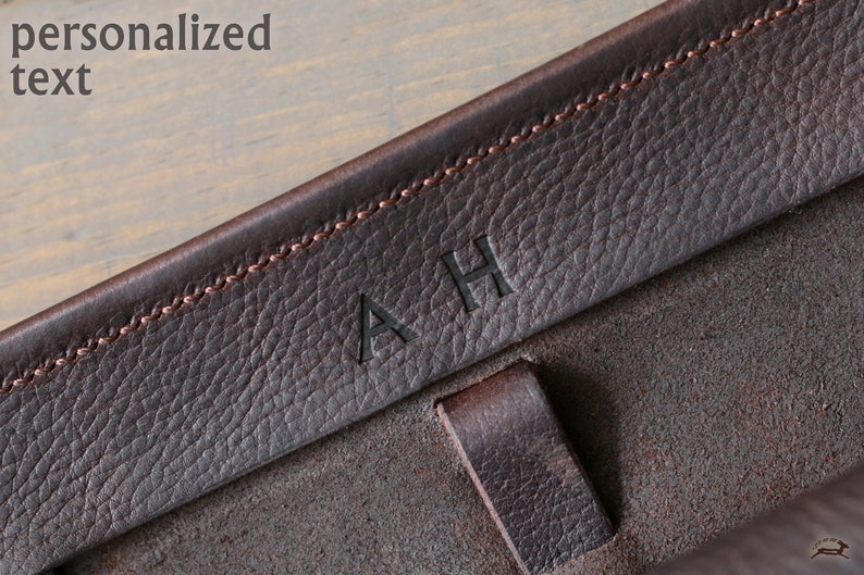 Leather Dopp Kit Men&#39;s Toiletry Bag Personalized Case | Etsy