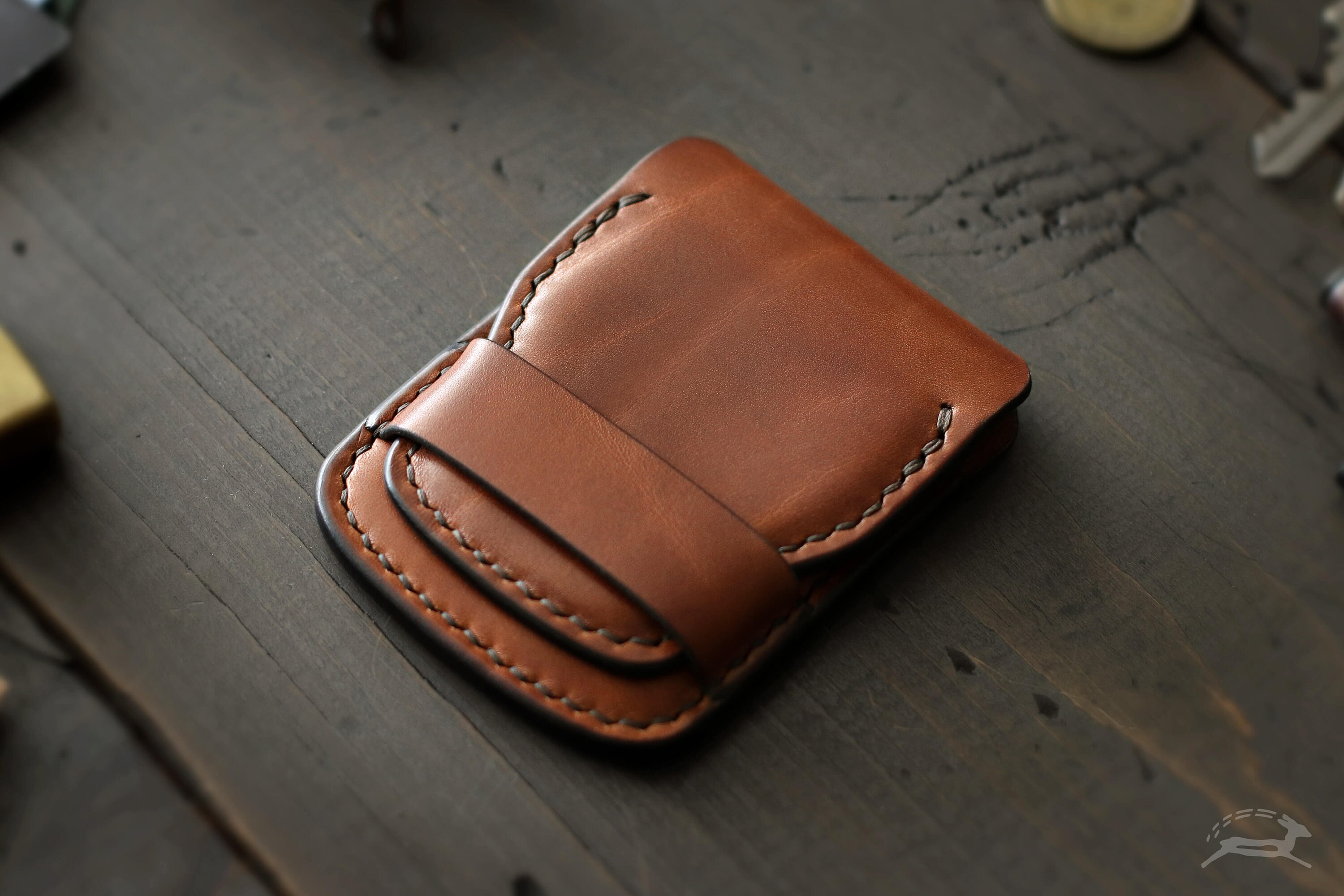 Minimalist Wallet Leather Card Holder Mens Wallet Leather - Etsy