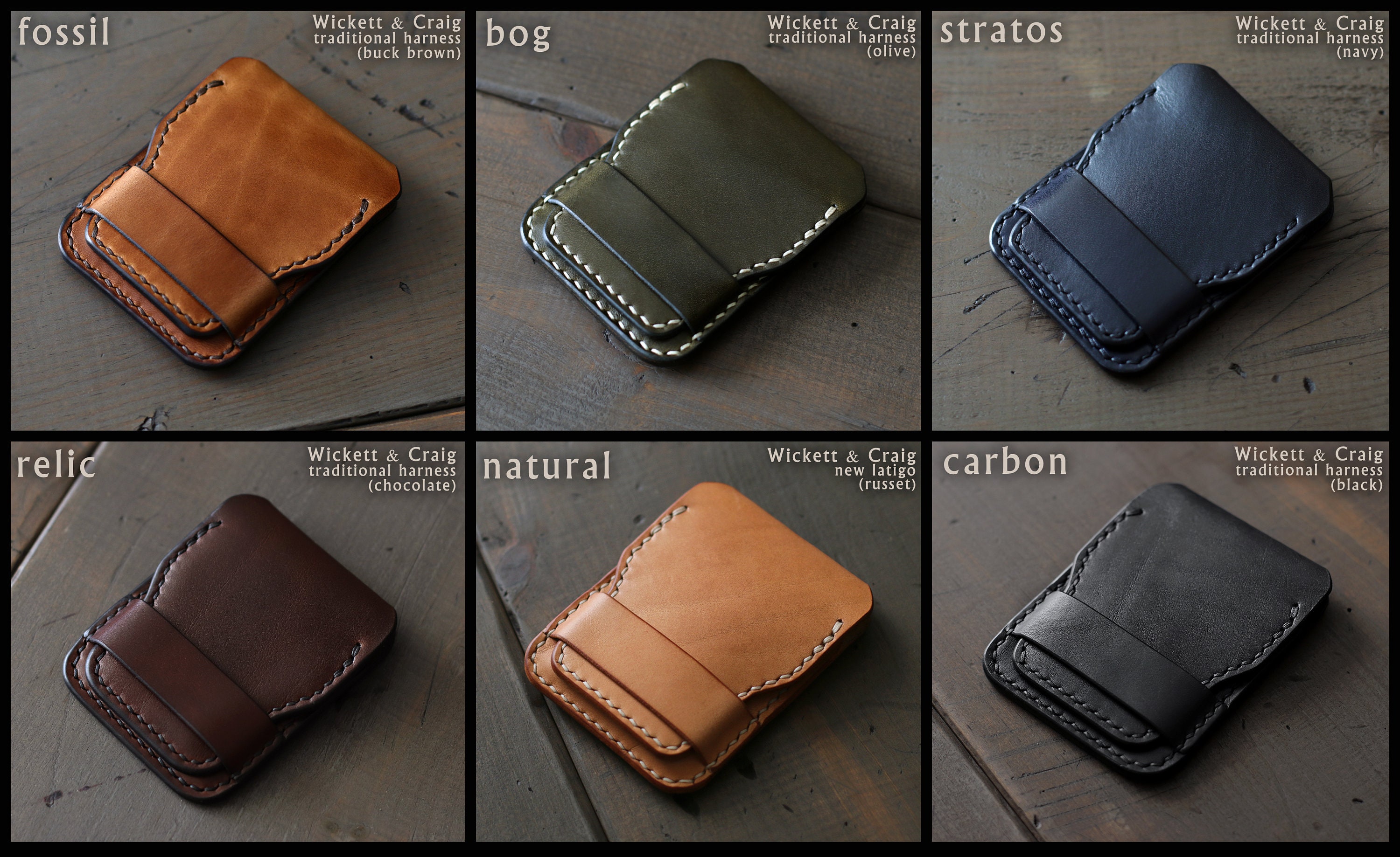 Minimalist Wallet Leather Card Holder Mens Wallet Leather - Etsy