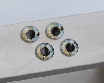 Green Pullip eyechips (12-13mm) by bunnyandmilky #1746