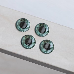 Green Pullip eyechips (12-13mm) by bunnyandmilky #1734