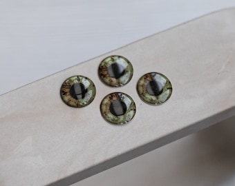 Puces oculaires Pullip vertes (12-13 mm) par bunnyandmilky #1677