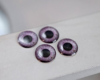 Purple Pullip eyechips (13mm) by bunnyandmilky