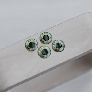 Green Pullip eyechips (12-13mm) by bunnyandmilky