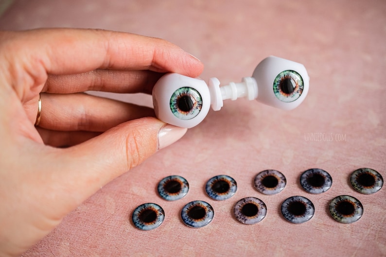 7 Printable REALISTIC Eyechips for Neo Blythe and Pullip Dolls - Etsy
