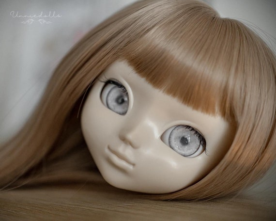 12 mm または 13 mm のプーリップガラスアイチップ - ライトグレーと