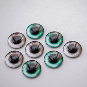 7 Printable REALISTIC Eyechips for Pullip and Neo Blythe Dolls PDF (A4 ...
