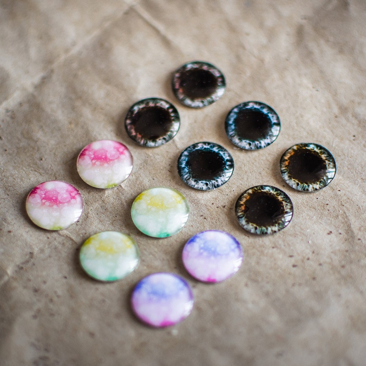 8 Printable REALISTIC Eyechips for Pullip and Neo Blythe Dolls - Etsy ...