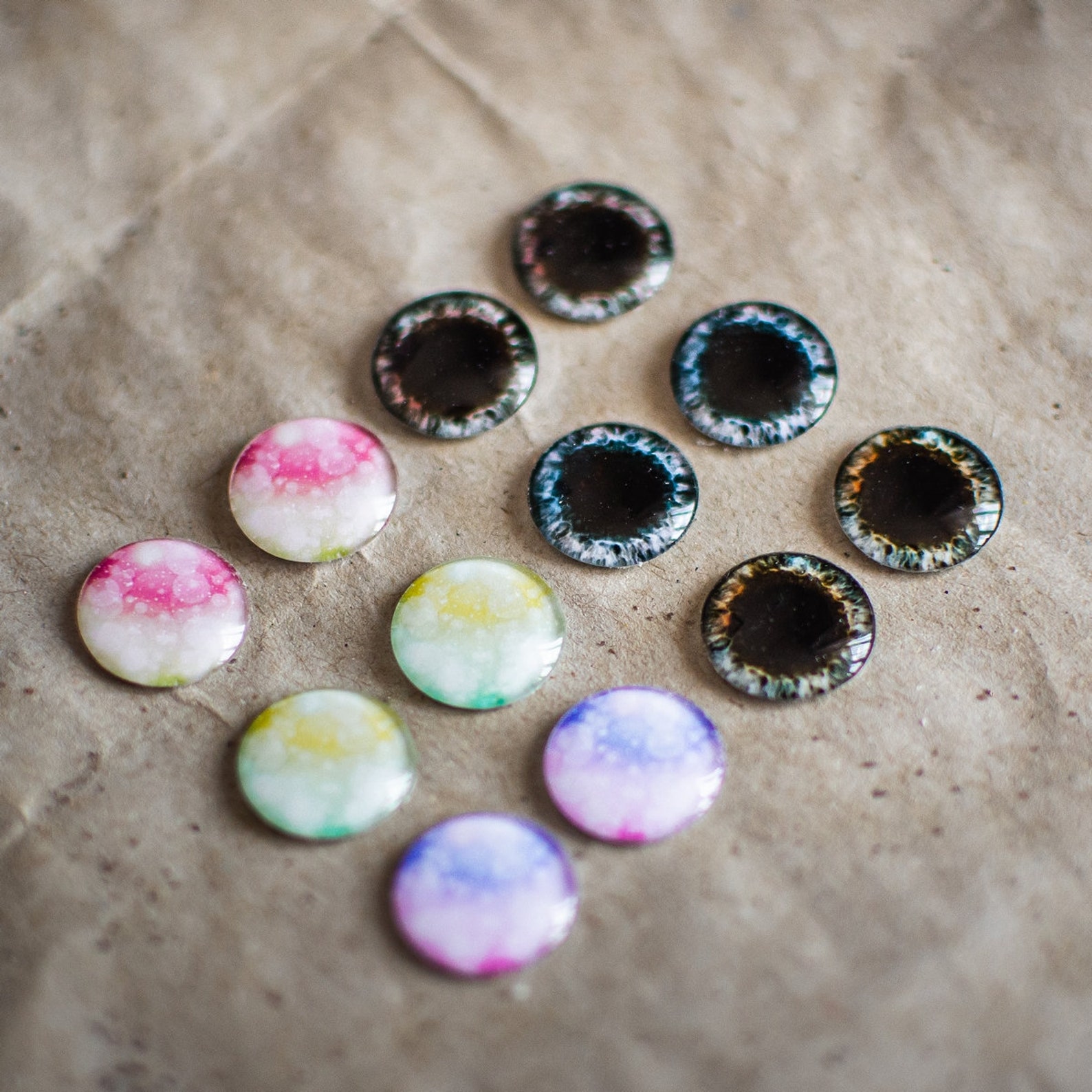 8 Printable REALISTIC Eyechips for Neo Blythe and Pullip Dolls - Etsy