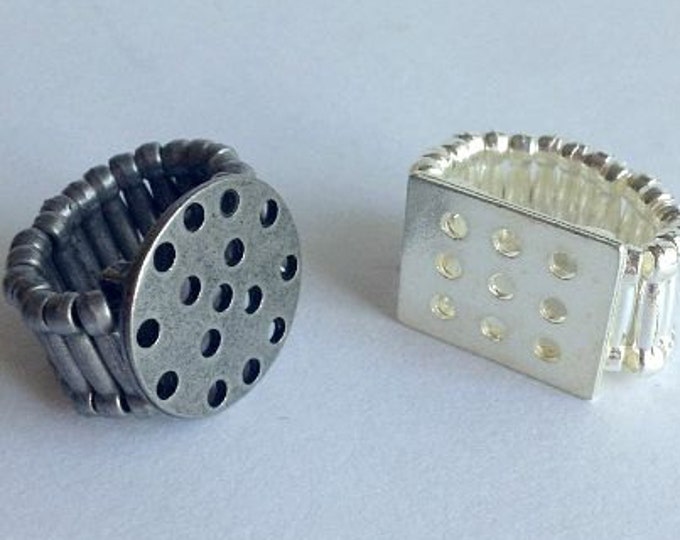 2 Stretch Ring Bases With Pad, Darice Brand, Stretch Ring, Choose