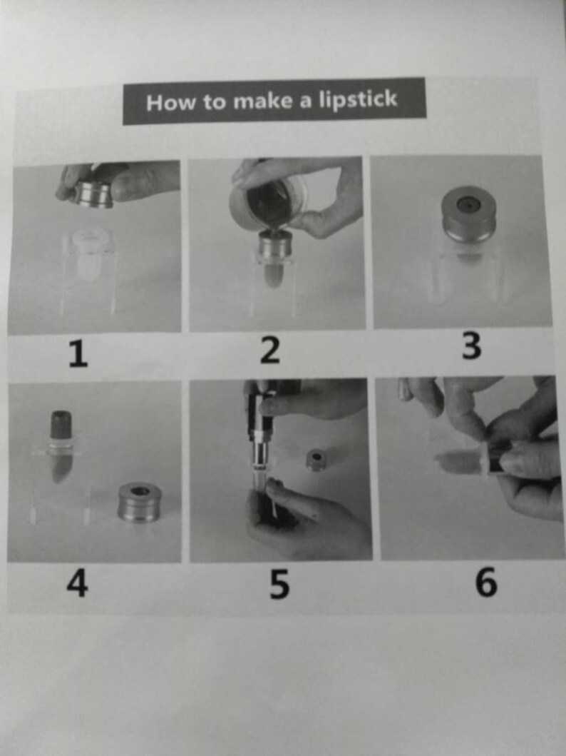 DIY Lipstick Kit Maker make your own lipstick lipgloss Etsy