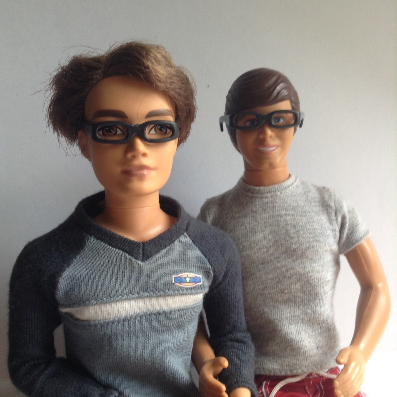 Set of 6 Black Rim Doll Glasses Liv Doll / My Scene / Ken 6 Etsy