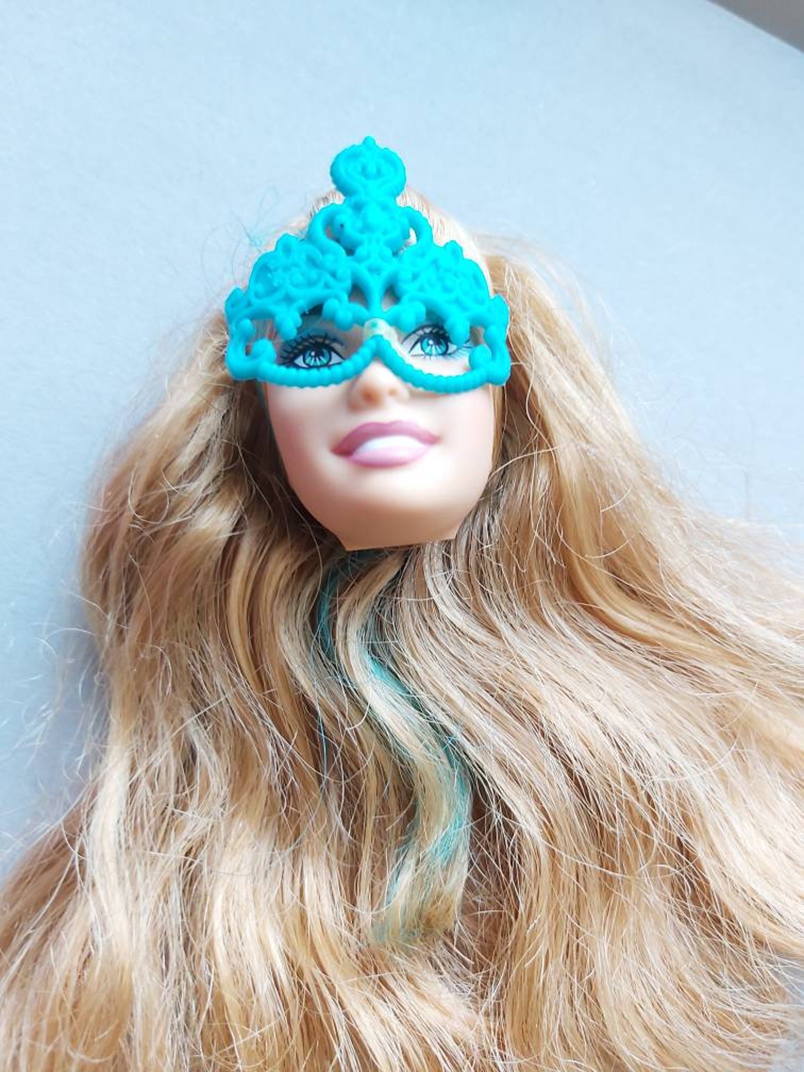 Original Barbie Doll Heads Masked Doll Choose Color Barbie | Etsy