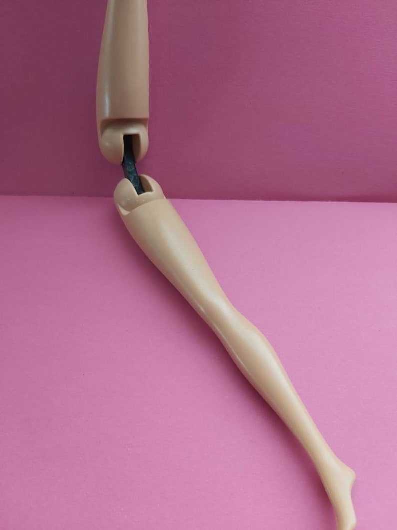 Barbie Doll Legs Connected Unbendable Set Hard Plastic Etsy UK