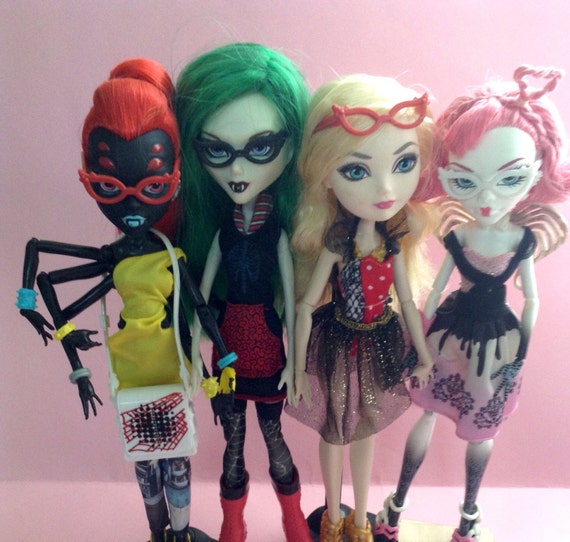 Óculos Para Boneca Monster High Ever After High Original 02