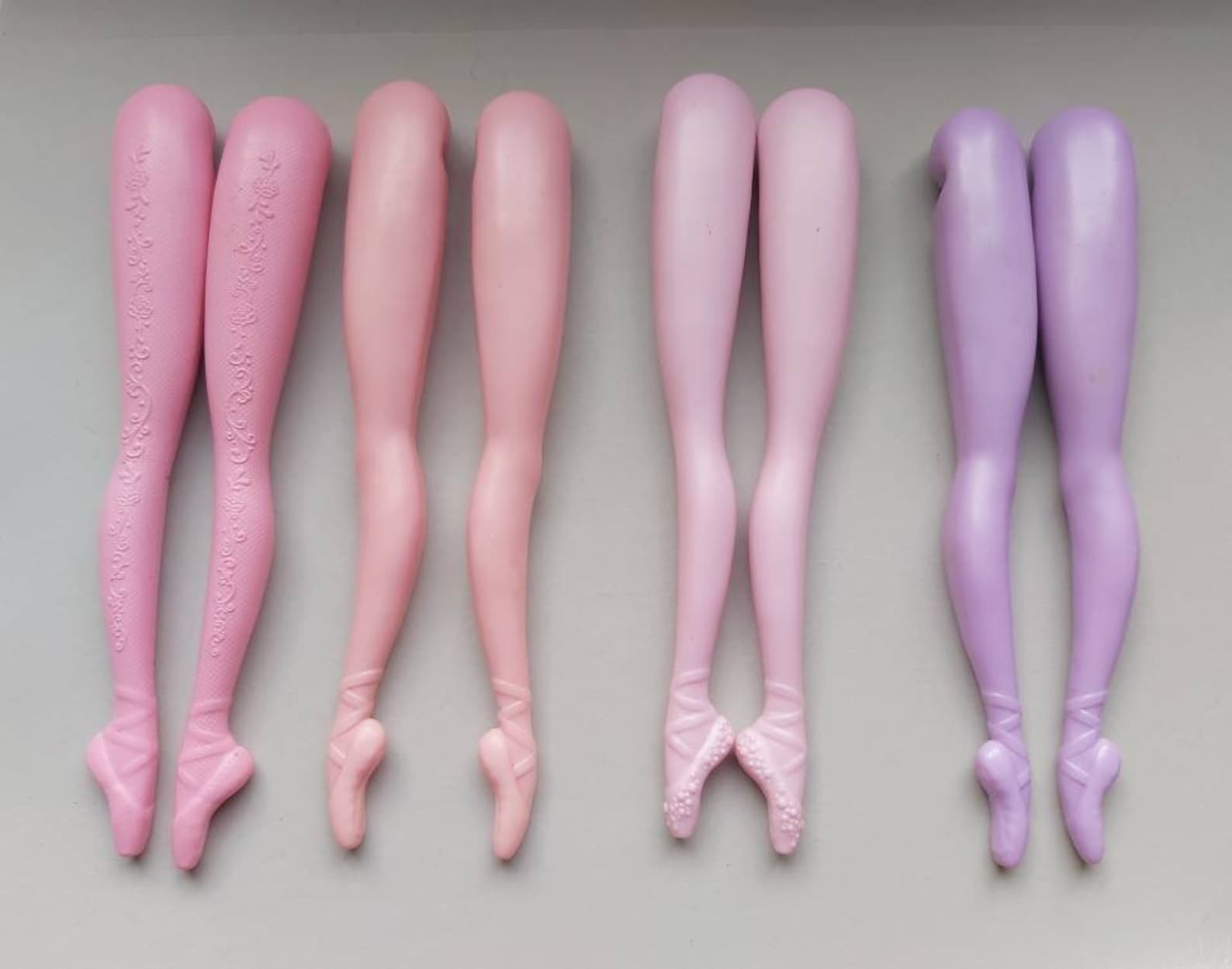 Barbie Doll Legs Barbie Ballerina Unbendable Set Hard - Etsy