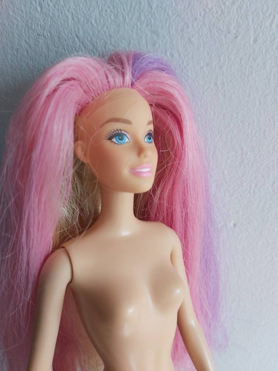barbie twist hair color change