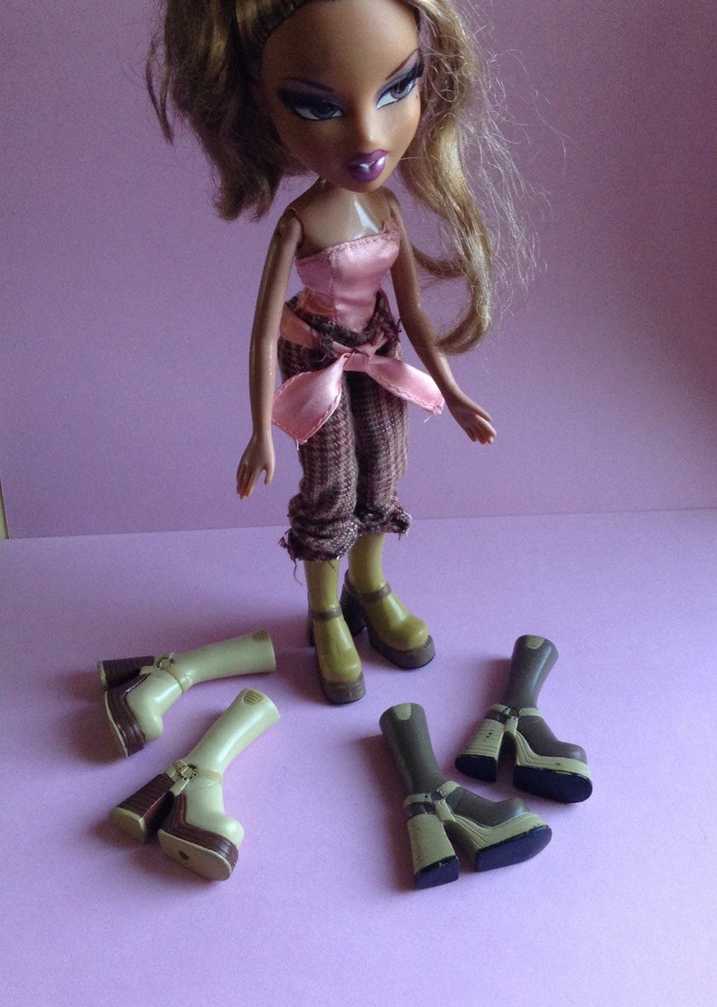 Bratz Boots Knee High Boots Chunky Boots Choose Color | Etsy