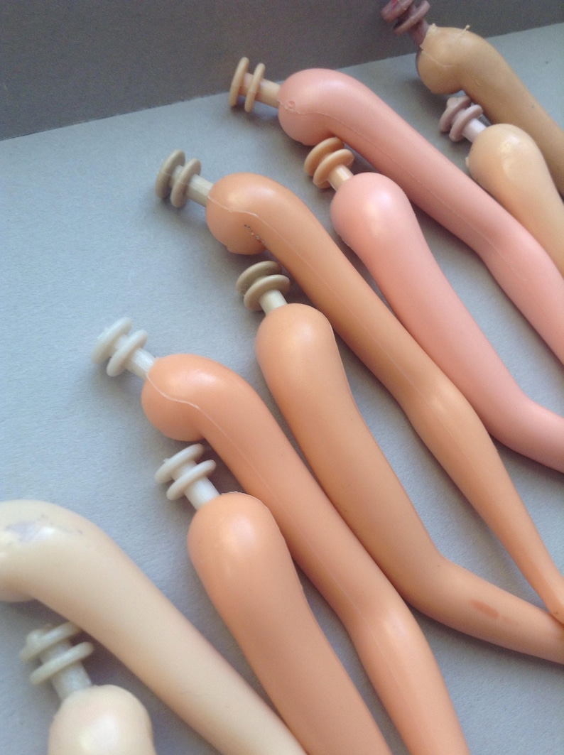 Barbie Doll Arms 1 set rubber plastic doll parts Etsy
