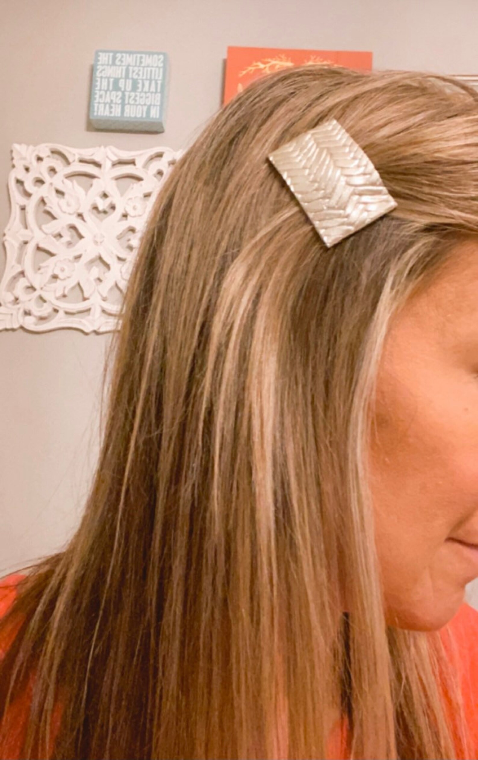 Faux Leather Snap Clips Faux Leather Hair Clips Toddler Etsy.de