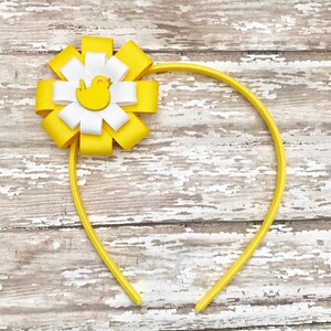 Easter Headband - Easter Chick Headband - Yellow Headband -  Yellow Chick Headband - Girls Headband - Easter Hair Accessory