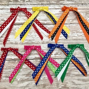 Mini Ribbon Pony Hair Clip: Toddler & Girls Hair Accessories
