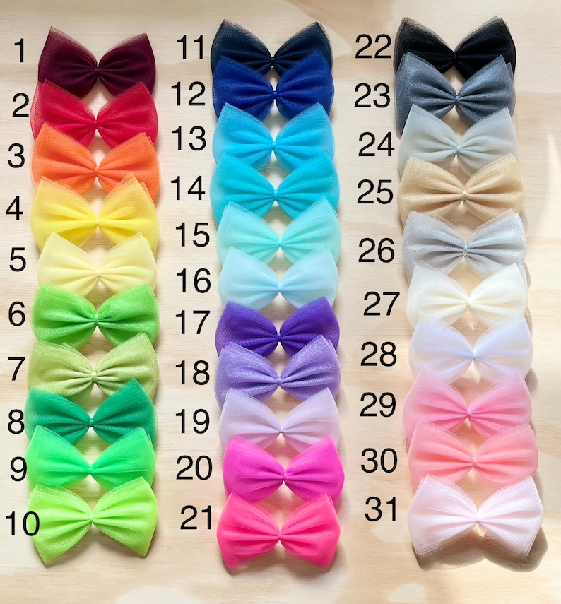 Silkie Chicken Hair Bows, Pet Chicken Outfit, Backyard Flock Accessory ...
