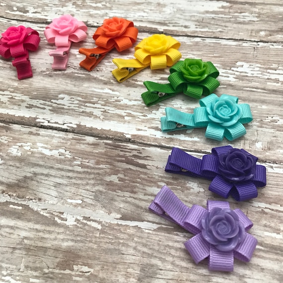 etsy baby hair clips