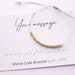 Custom Morse Code Bracelet, gift for her, couple morse code bracelet 