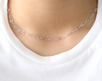 Silver Heart Necklace