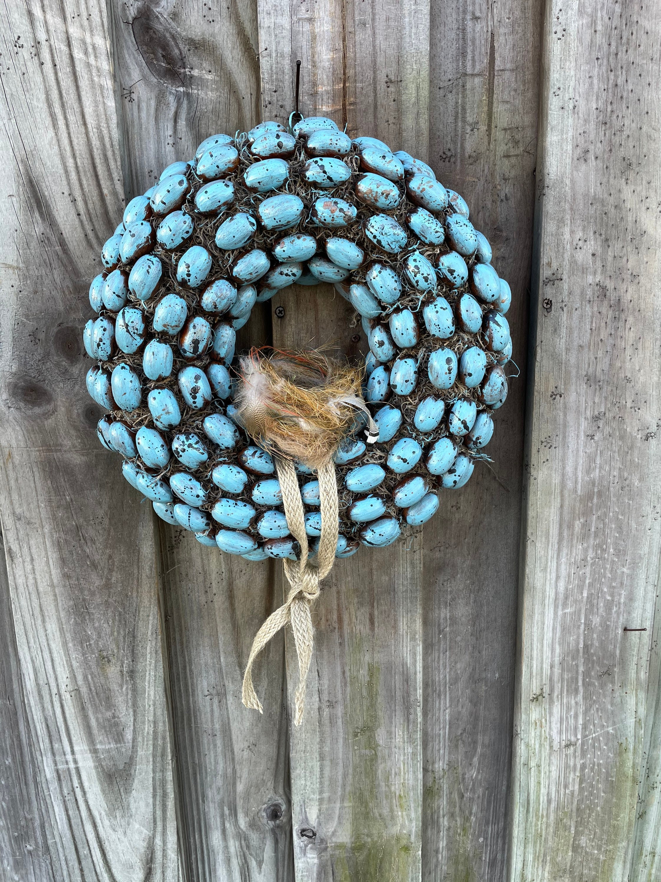 Blue Wreath Easter Wreath Front Door Wreath Farmhouse Wreath Housewarming Gift Wreath Bird lovers,Pecan Wreath Blue Wreath Easter Wreath Front Door Wreath Farmhouse Wreath Housewarming Gift Wreath Bird lovers,Pecan Wreath