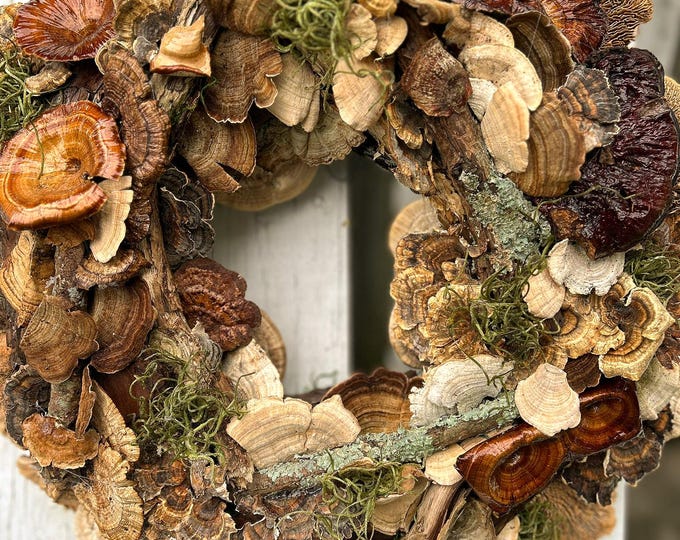 Fairy Forest Mushroom Wreath – Whimsical Woodland Door Decor - Etsy