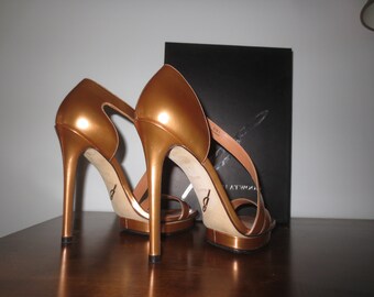 Vtg. Never Worn Pair of Brian Atwood Stunning 5 Inch Heel