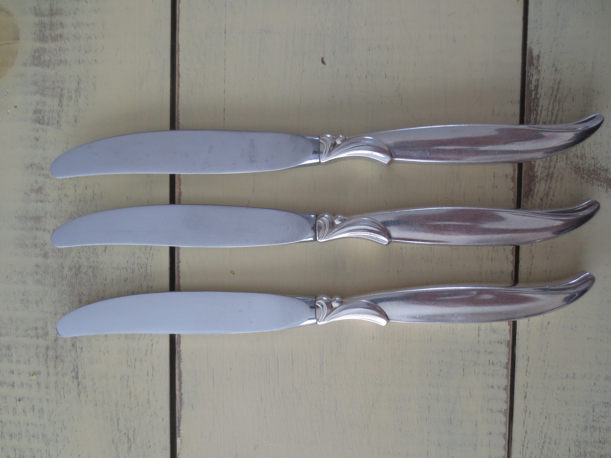 Vintage 1950/'s Rogers Cutlery Flair Pattern Service for 6 Persons 5 Piece Serving Total 30 pieces