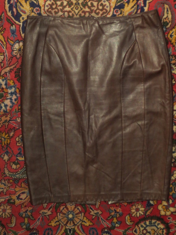 Vintage 90's Woman's Danier Coffee Brown Buttery S