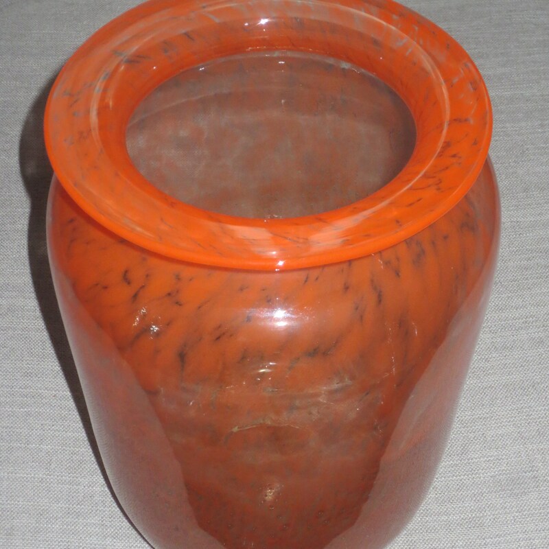 End of History Orange Vases
