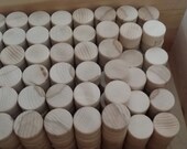 10 x Second Quality Plain Wooden Ring Box Trinket Tiny Small Tooth Box Wedding Rings or Engagement Box