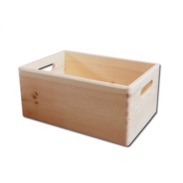 Wooden Toy Box Etsy UK